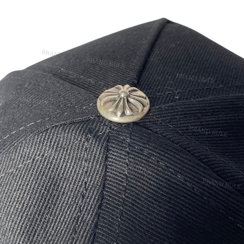 Chrome Hearts 3 RS Cross Denim Baseball Cap