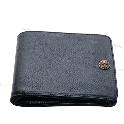 Chrome Hearts 1 Snap Heavy Leather Wallet