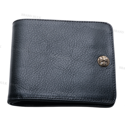 Chrome Hearts 1 Snap Heavy Leather Wallet