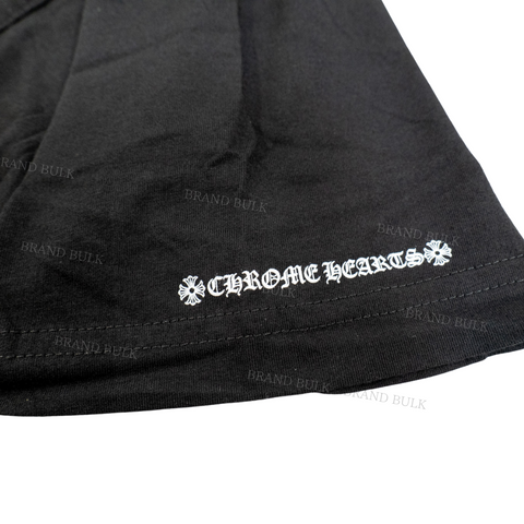 Chrome Hearts Neck Letters Logo S/S T-Shirt