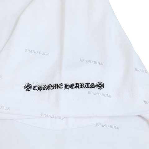 Chrome Hearts Neck Letters Logo S/S T-Shirt
