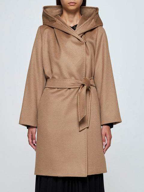 Newmang hooded wool coat