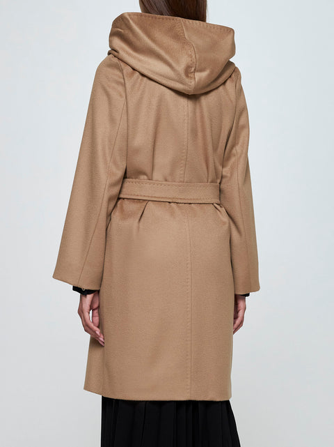 Newmang hooded wool coat