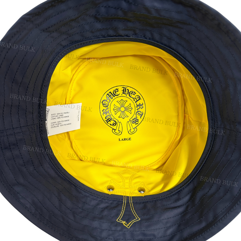 Chrome Hearts CH Cross Patch Nylon Bucket Hat