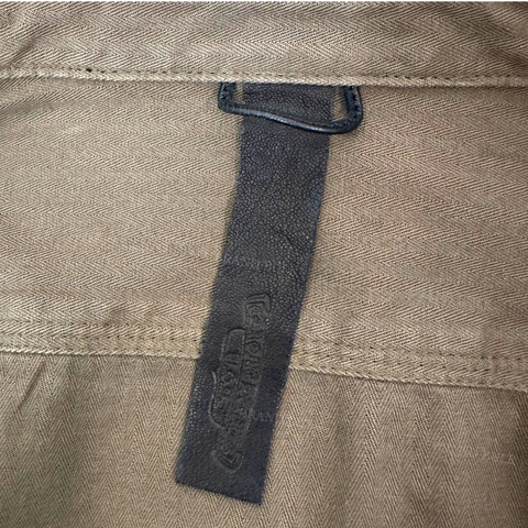 Chrome Hearts BS Fluer Leather Patch Army Shirts