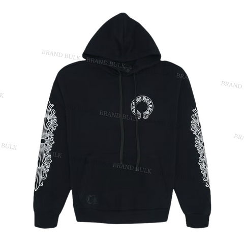 Chrome Hearts Floral Cross Horseshoe Hoodie
