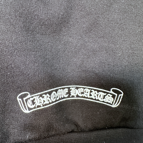 Chrome Hearts Floral Cross Horseshoe Hoodie