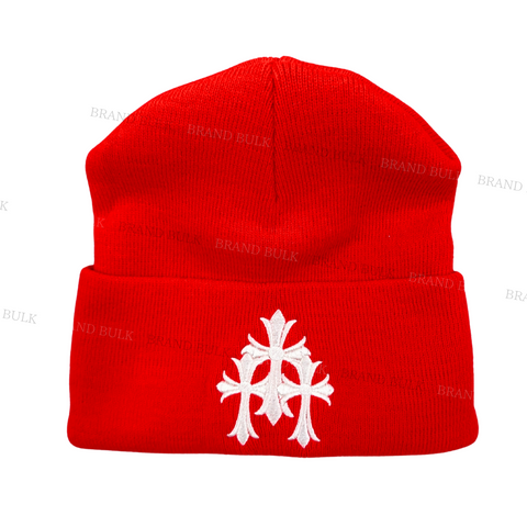 Chrome Hearts 3 CH Cross Beanie