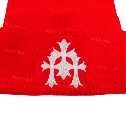 Chrome Hearts 3 CH Cross Beanie