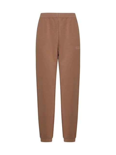 Logo Embroidered Straight Leg Pants
