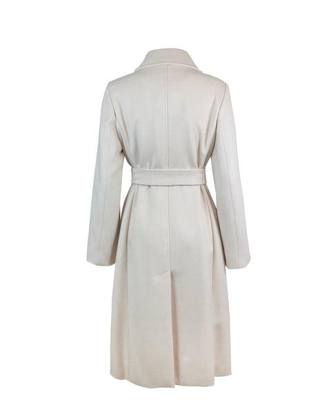 Double-Breasted Belted Coat