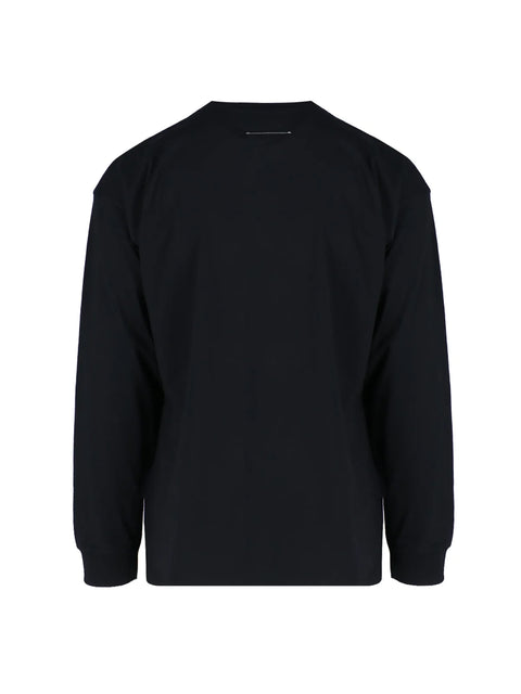 Logo Patch Crewneck Sweatshirt