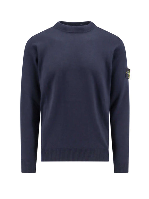 Logo Patch Crewneck Jumper