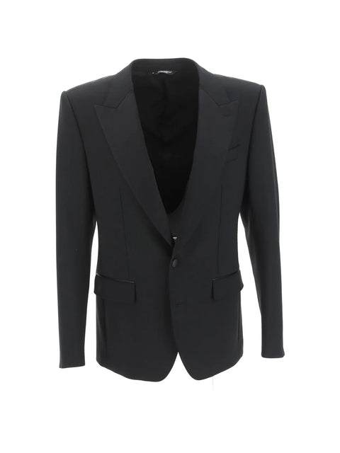 Single-Breasted Tailored Blazer