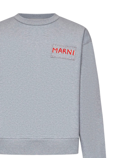 Logo Printed Crewneck Sweatshirt