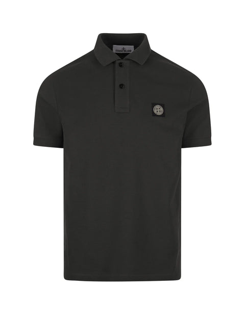 Logo Patch Polo Shirt