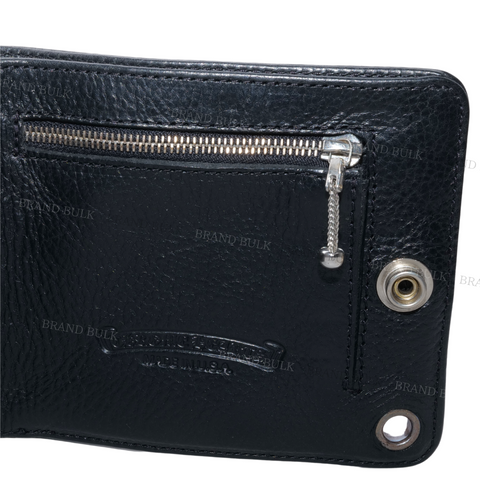 Chrome Hearts  1 Snap Heavy Leather Wallet