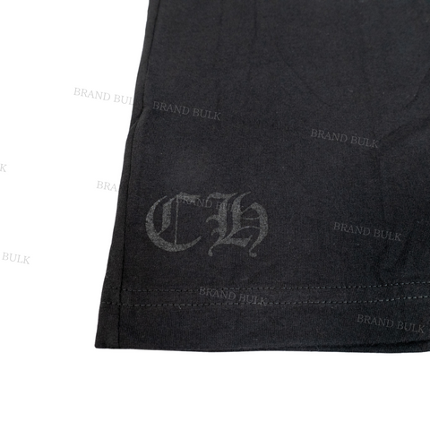 Chrome Hearts  Neck Letters Logo S/S T-Shirt