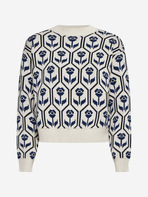 Odeon cotton-blend sweater