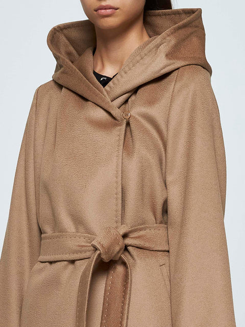 Newmang hooded wool coat