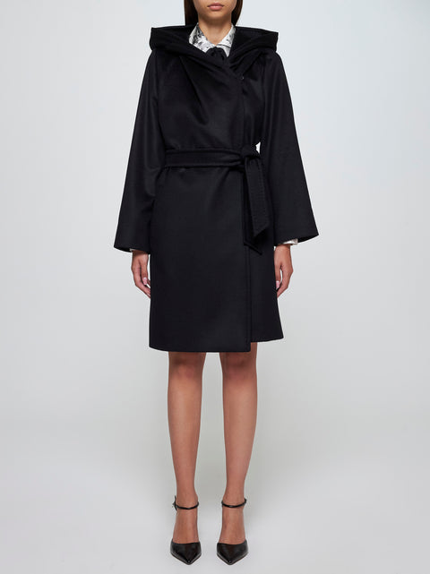 Newmang hooded wool coat