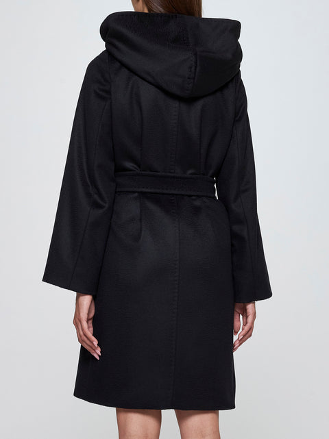 Newmang hooded wool coat