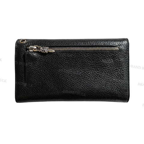 Chrome Hearts  Wave Heavy Leather Long Wallet