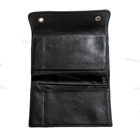 Chrome Hearts  Wave Heavy Leather Long Wallet