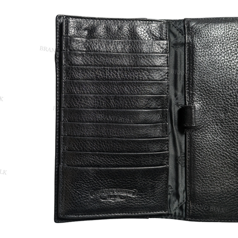 Chrome Hearts  Wave Heavy Leather Long Wallet