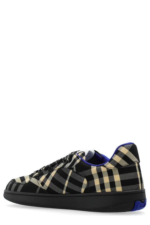 Terrace Checked Lace-Up Sneakers