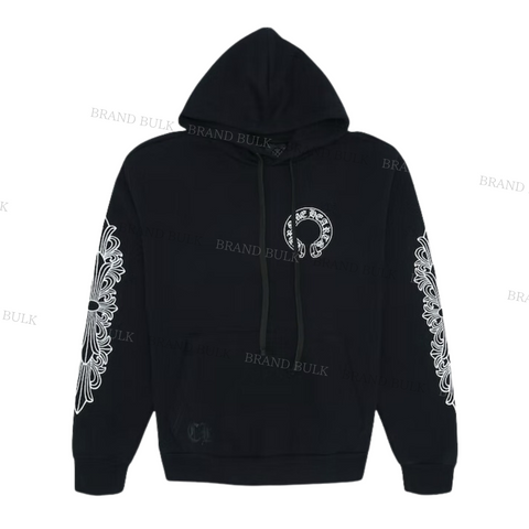 Chrome Hearts  Floral Cross Horseshoe  Hoodie