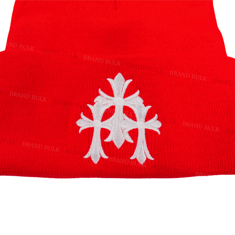 Chrome Hearts  3 CH Cross Beanie