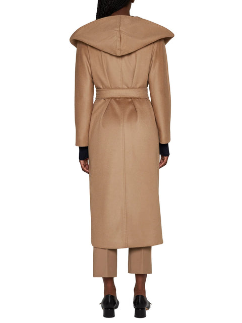 Belted Long-Sleeved Coat