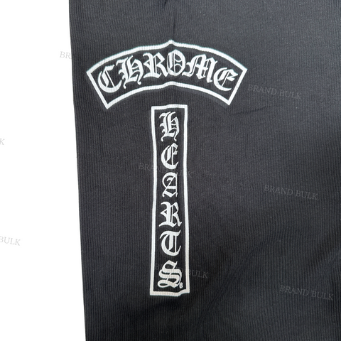 Chrome Hearts Vertical Letters Logo Rib Tank Top