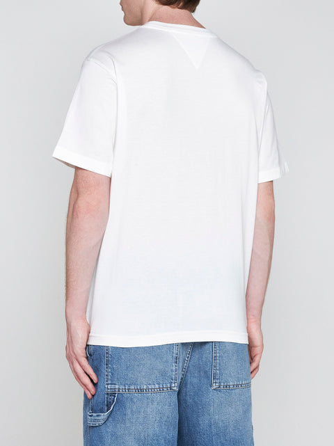 Logo-patch cotton t-shirt