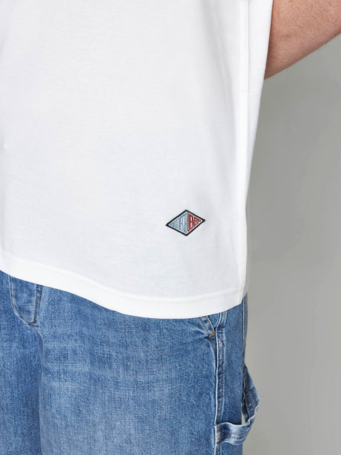 Logo-patch cotton t-shirt