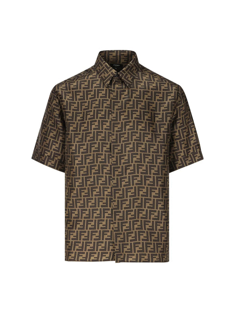 FF Motif Short-Sleeved Shirt