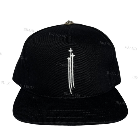 Chrome Hearts  3 RS Cross Denim Baseball Cap