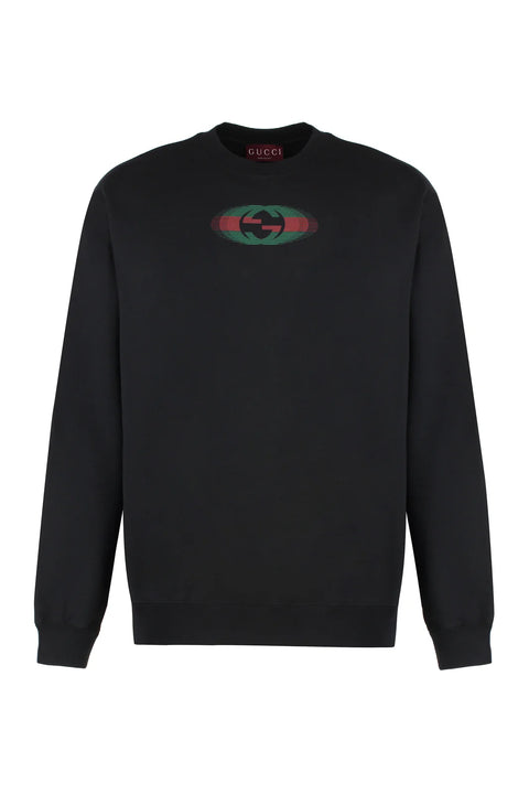 Logo Printed Crewneck Sweatshirt