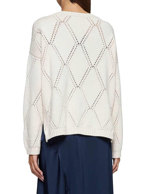 Cerwneck Asymmetric Oversized Jumper