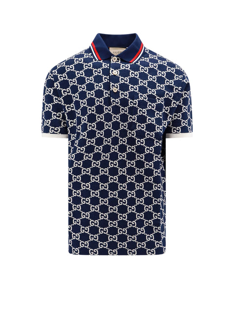 GG Jacquard Jersey Polo Shirt