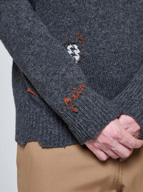 Virgin wool sweater