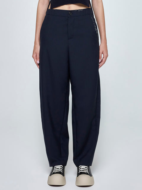 Virgin wool trousers