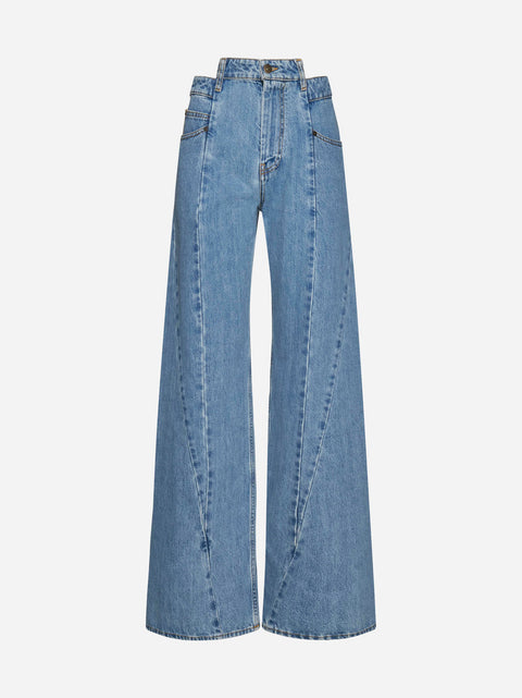 Wide-leg jeans