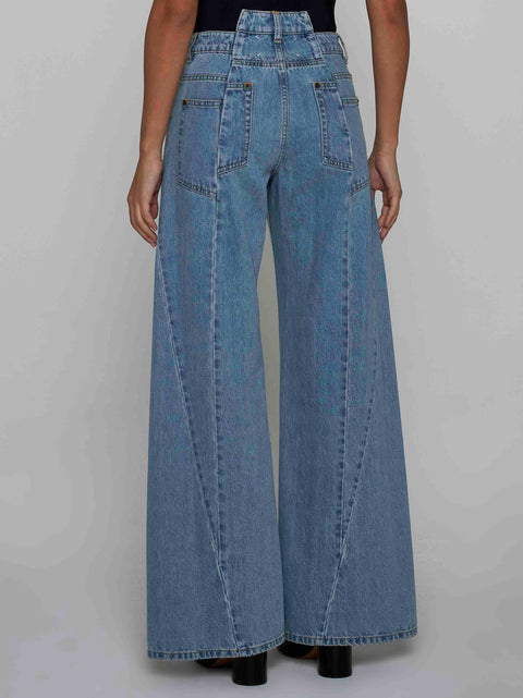 Wide-leg jeans