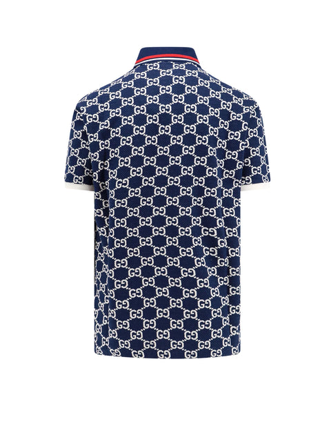 GG Jacquard Jersey Polo Shirt