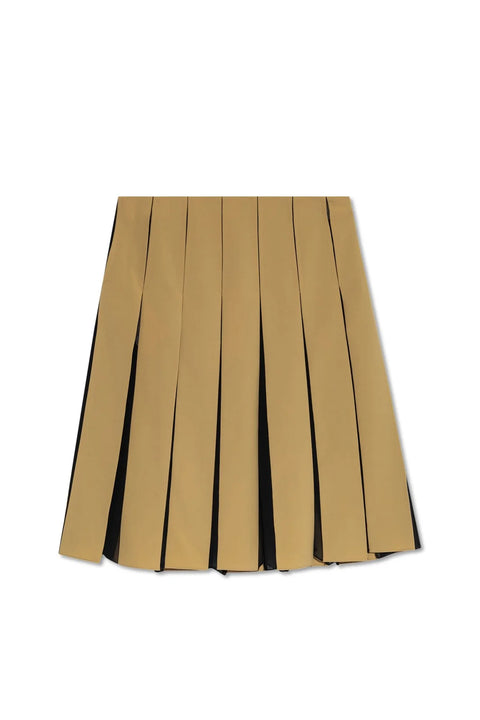 Pleated Mini Skirt