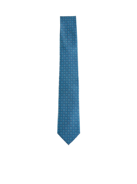 Gancini Printed Tie