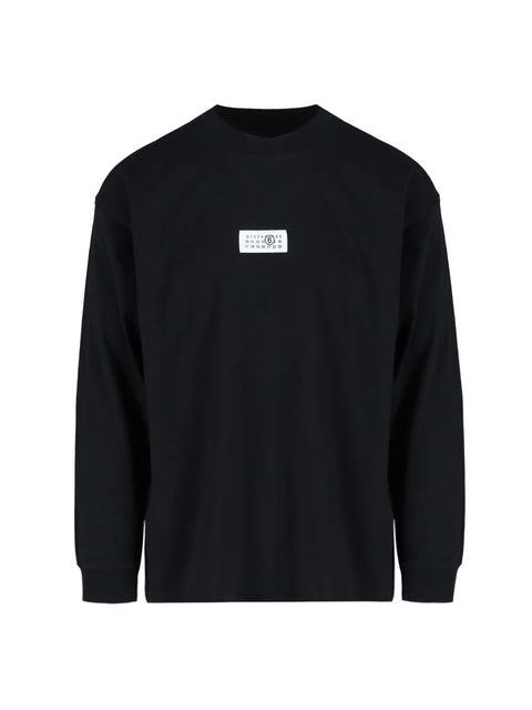 Logo Patch Crewneck Sweatshirt