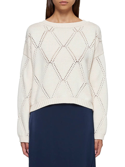 Cerwneck Asymmetric Oversized Jumper